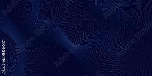 Premium background design with diagonal dark blue line pattern. Vector template for digital luxury banner, invitation, voucher