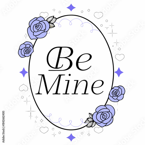 Vintage Valentine Postcard Design with Retro Typography – Classic American Love Greeting Artwork”