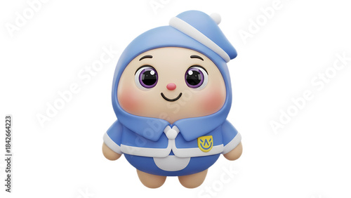 3d emoji emote for social media icon cute character design 