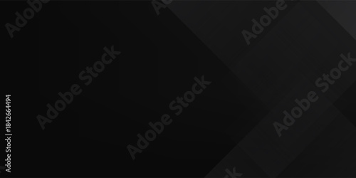Black abstract geometric background. Modern shape concept.