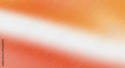Warm abstract orange and peach gradient background with diagonal white light streak and subtle grain texture