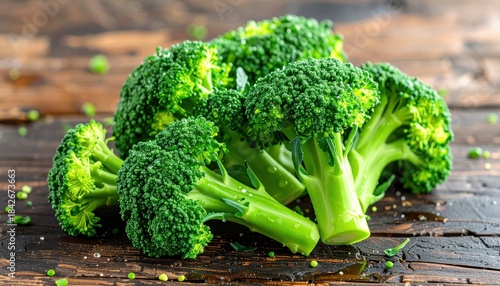 Wallpaper Mural Fresh Broccoli Florets. Torontodigital.ca