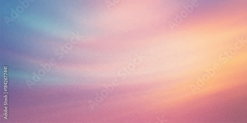 Abstract colorful cloudscape background with orange, red, and yellow light during beautiful nature sunset or sunrise