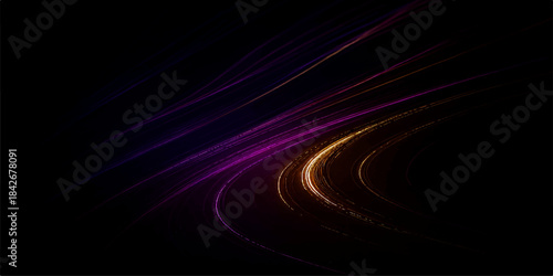 Abstract red and blue wave pattern with glowing light, dynamic spiral motion, and futuristic vortex texture for a vibrant energy backdrop design