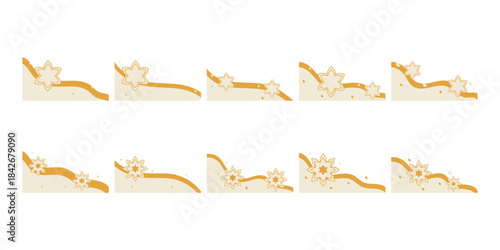 Islamic Corner with Ornament