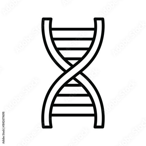 Simple dna double helix structure