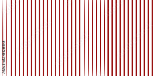 vertical parallel lines, stripes.Seamless red vertical stripes lines pattern. Faded red lines isolated on white background. Seamless and repeating pattern. Vector Illustration. 