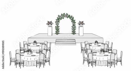 tables and chairs