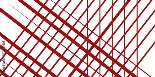 vertical parallel lines, stripes.Seamless red vertical stripes lines pattern. Faded red lines isolated on white background. Seamless and repeating pattern. Vector Illustration. 