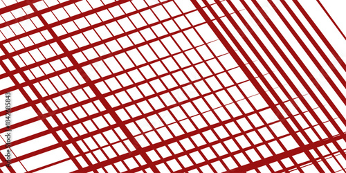 vertical parallel lines, stripes.Seamless red vertical stripes lines pattern. Faded red lines isolated on white background. Seamless and repeating pattern. Vector Illustration. 