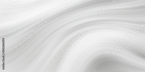 Smooth, flowing white silk satin textile with a soft, luxurious curve and wave pattern backdrop