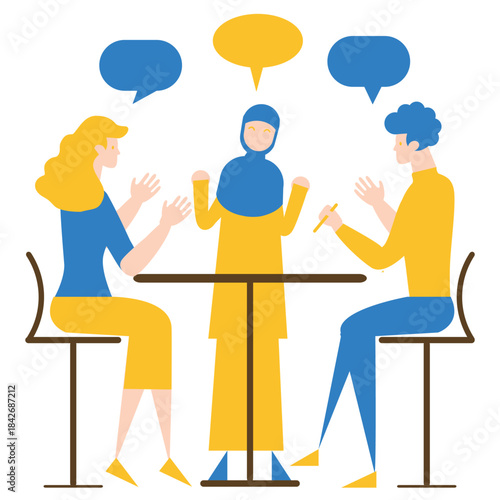 Creative brainstorming session visual representation with ideas and concepts