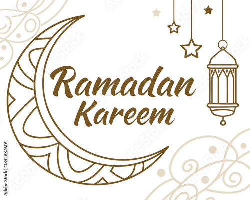 Ramadan Kareem Greeting Card