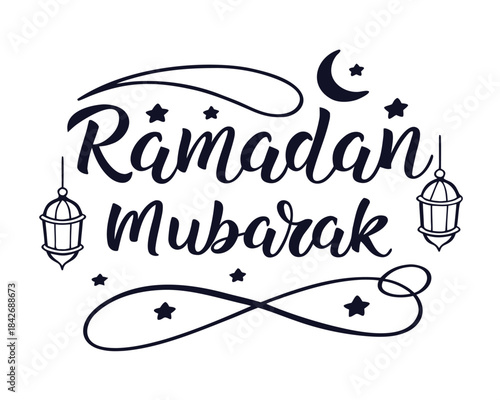 Ramadan Mubarak Greeting Card