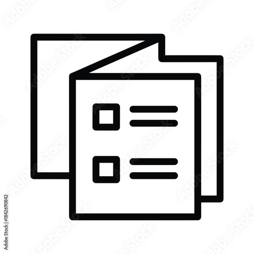 Document or file icon representing data or information