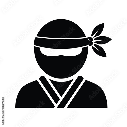 Ninja character illustration