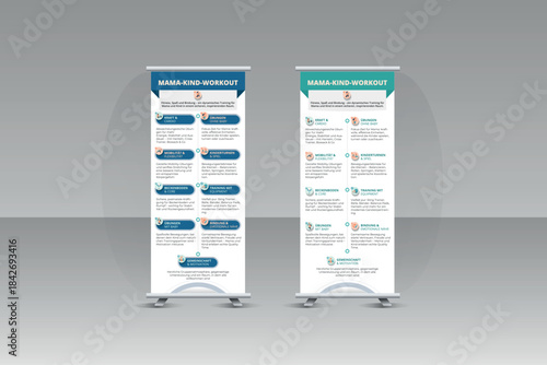 custom roll up banner design for business & marketing
