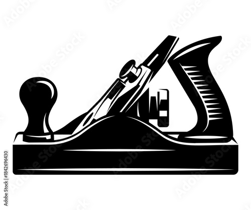 Classic Woodworking Hand Plane for Crafting and Shaping Wood Surfaces - Traditional Carpenter s Tool.