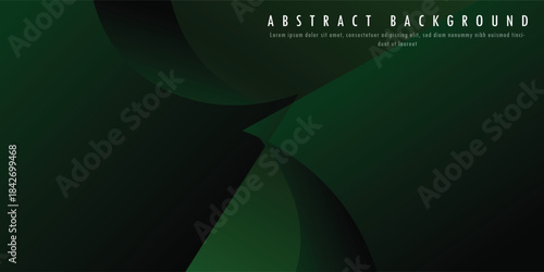 Abstract dark green background with premium quality, advertising. colorful dark green gradation. pattern. abstarct background, army green and dark green background element. abstarct memphis. eps 10