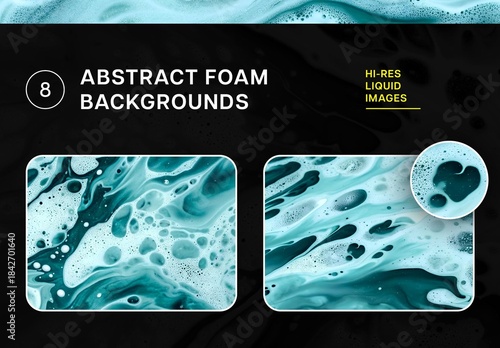 Abstract Foam Backgrounds