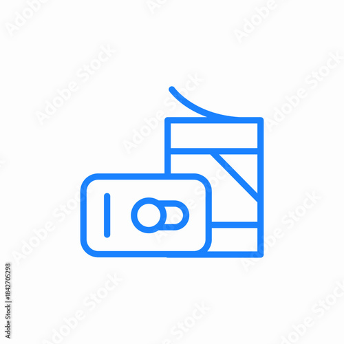 canned food icon sign vector