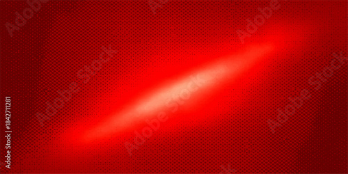 Red abstract background design with glowing digital blue light rays and wave motion texture