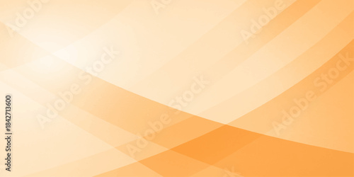 Abstract orange and yellow gradient background illustration with artistic light wave lines and golden texture pattern effect