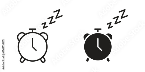 Alarm snooze icon