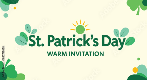 Join us for a delightful celebration of St. Patricks Day with warm wishes and festive cheer.