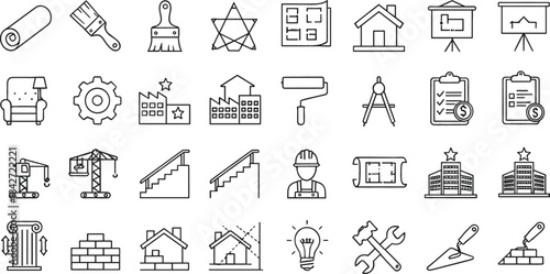 Black silhouette vector illustration set collection of ten various popular indoor potted house plants, including monstera, palm, and agave varieties