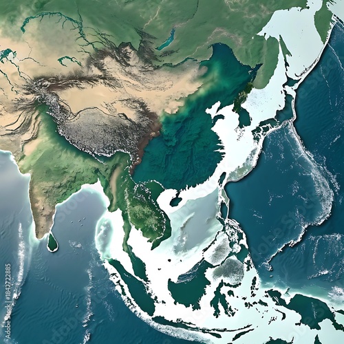 north america map