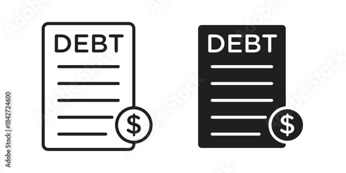 Debt icon