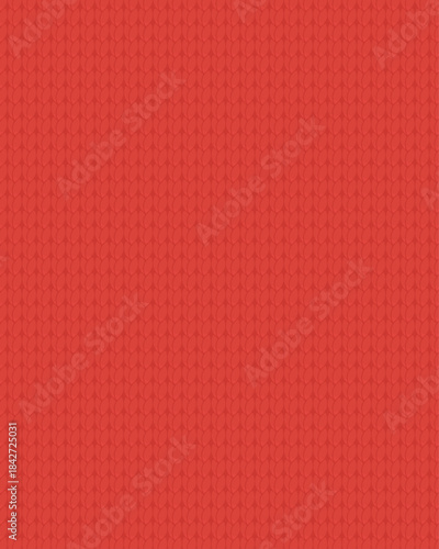 ニットの編み目模様のパターン - 赤い毛糸や冬、あったかいイメージのかわいい背景素材 - 4:5