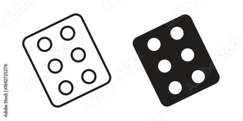 Dice six icon