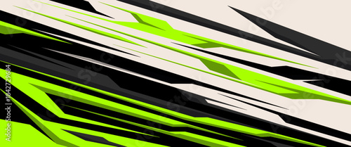 Abstract sporty background with exclusive colors. Abstract racing graphic design, vector design for vehicle wrap, t-shirt, jersey, gamer, esport, racing car, rally, and adventure ready to print.