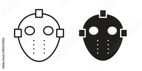 Hockey mask icon