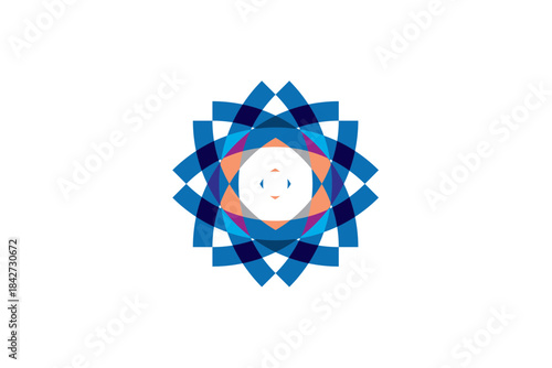 Abstract geometric logo