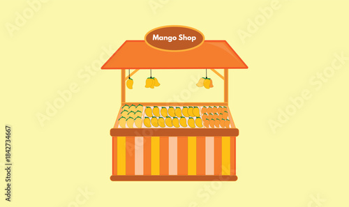 Mango Shop Vector Design