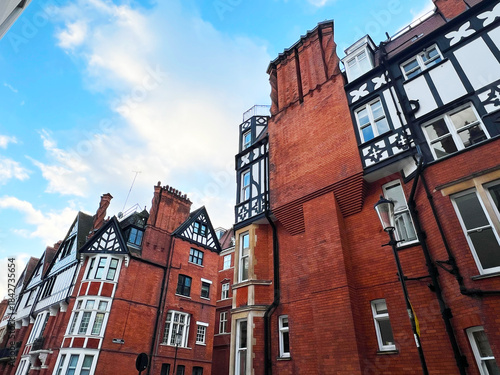 Traditional Victorian architecture in Knightsbridge, London