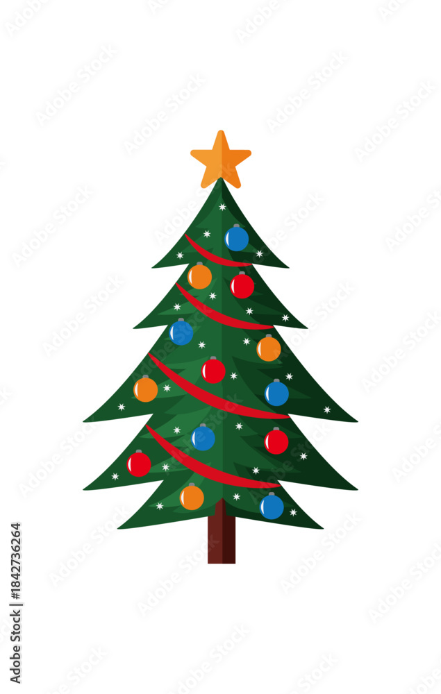 Fototapeta premium Sapin-Noel