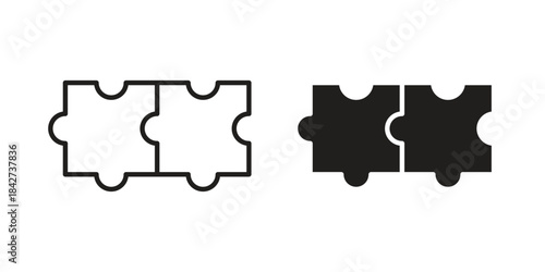Puzzle pieces icon