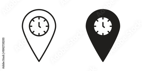 Real time location icon