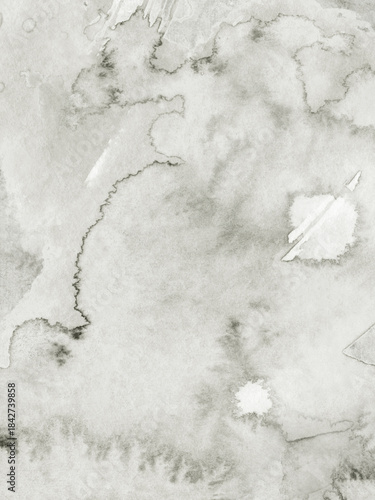 Wallpaper Mural Abstract light grey watercolor background with grunge texture Torontodigital.ca