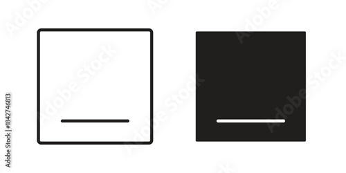 Window Minimize icon