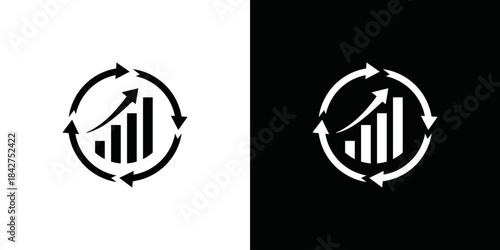 simple vector data consulting logo