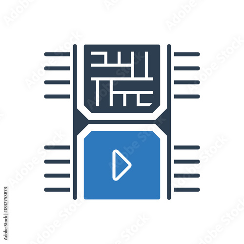 Video Card Icon - Graphics Card Icon - VGA Card Icon
