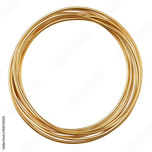 Craft Wire Circles in Gold Color for Jewelry Making and Crafting Projects at ...
