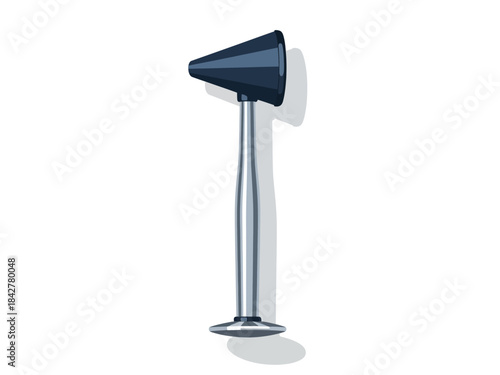Medical Reflex Hammer Examination Tool Illustration