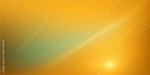 Abstract orange vector background illustration featuring a bright sun ray glow, perfect for a summer wallpaper design