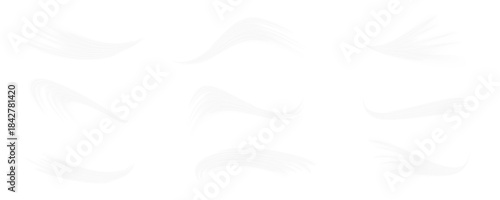 White light trails twist and loop elegantly across a dark canvas, representing high-speed energy. Spark particles follow each curve. Perfect for sci-fi or tech designs. PNG